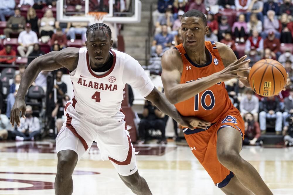 Auburn downs Alabama